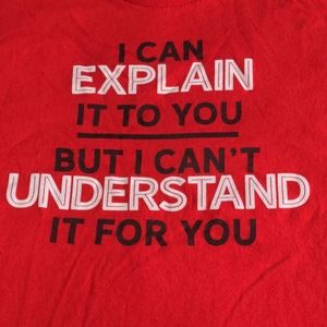 🌞 deals! Graphic t-shirt size L large funny snarky tee